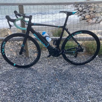 Gebrauchtes Bianchi Impulso e-allroad Shimano 105 2017 Road & Gravel, Blau — Bild 10 von 10