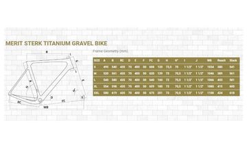 Gebrauchtes Merit Sterk Titanium 2026 Frameset 2026 Road & Gravel, Hellgrau — Bild 6 von 6