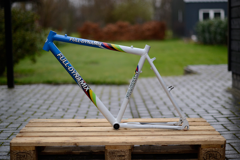 Full Dynamix Hardtail Aluminium Mountainbike MTB Frame Frameset 2000 Mountainbike usato, Bianco — immagine 2 di 31