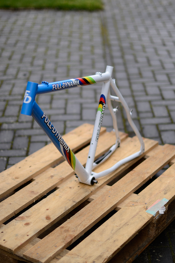 Full Dynamix Hardtail Aluminium Mountainbike MTB Frame Frameset 2000 Mountainbike usato, Bianco — immagine 3 di 31