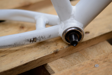 Full Dynamix Hardtail Aluminium Mountainbike MTB Frame Frameset 2000 Mountainbike usato, Bianco — immagine 30 di 31