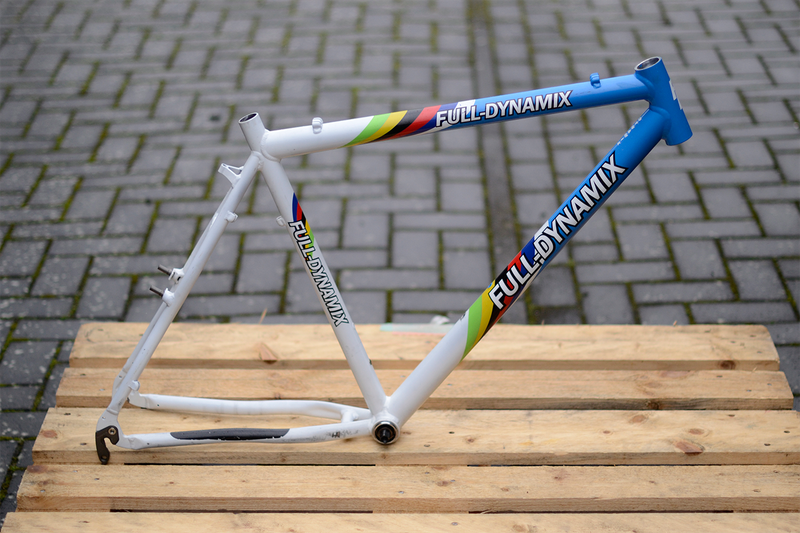 Full Dynamix Hardtail Aluminium Mountainbike MTB Frame Frameset 2000 Mountainbike usato, Bianco — immagine 1 di 31