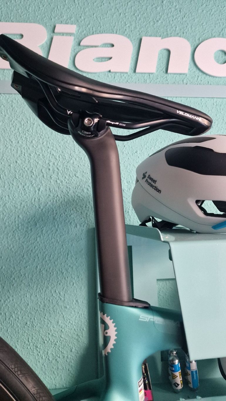 Bianchi Specialissima SRAM Force eTap AXS 2025 Road & Gravel de segunda mano, Verde — imagen 10 de 13