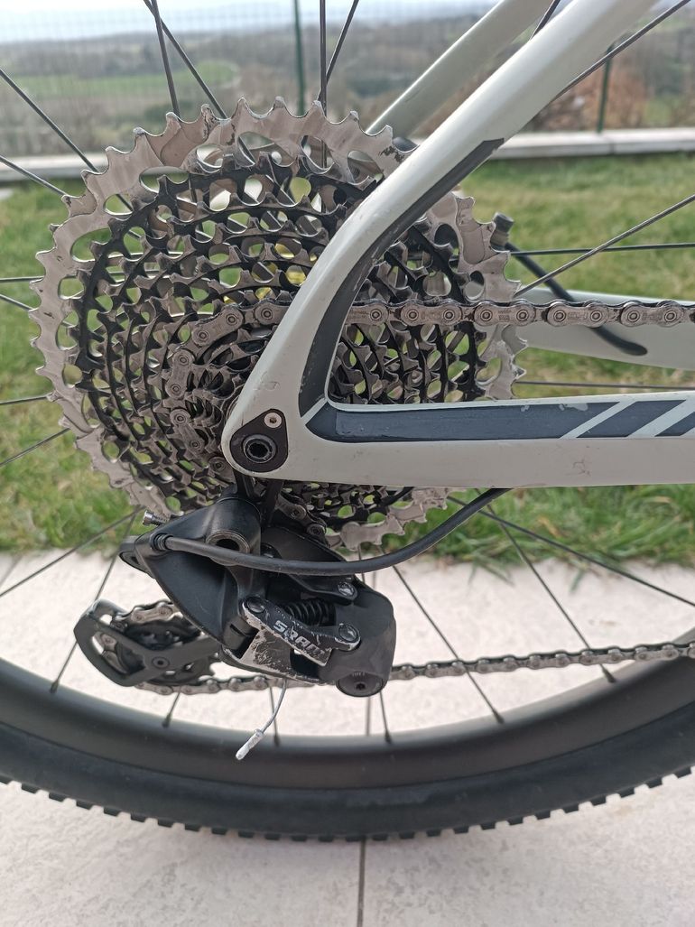 Used BMC BMC Teamelite 2017 Sram 2017 Mountainbike, Hellgrau — image 5 of 13