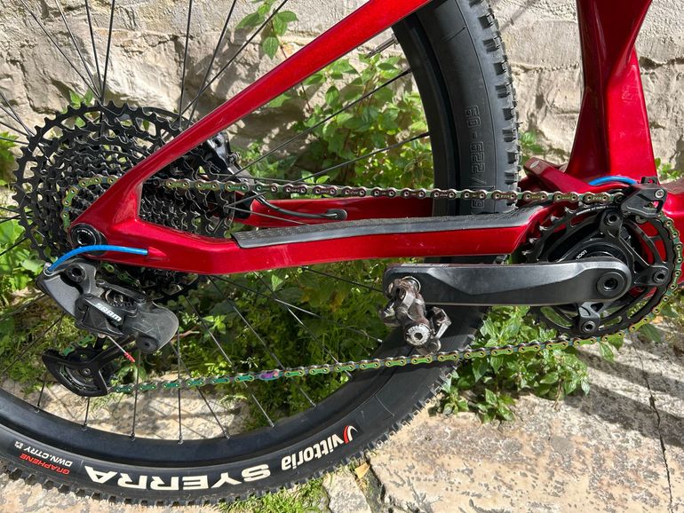 Used Fantic Rampage SRAM SX Eagle 2025 Mountainbike, Red — image 3 of 11
