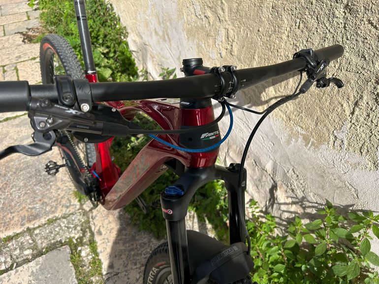 Used Fantic Rampage SRAM SX Eagle 2025 Mountainbike, Red — image 4 of 11