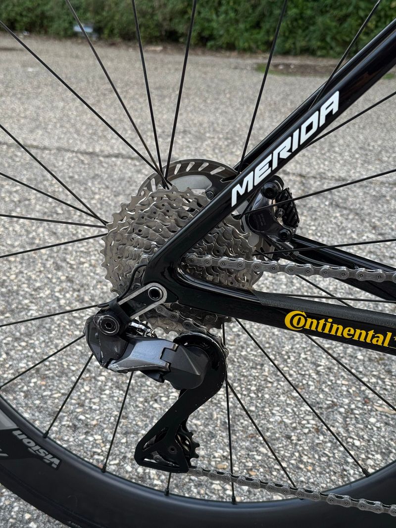 Merida Scultura Shimano Ultegra Di2 2023 Road & Gravel de segunda mano, Negro — imagen 6 de 10