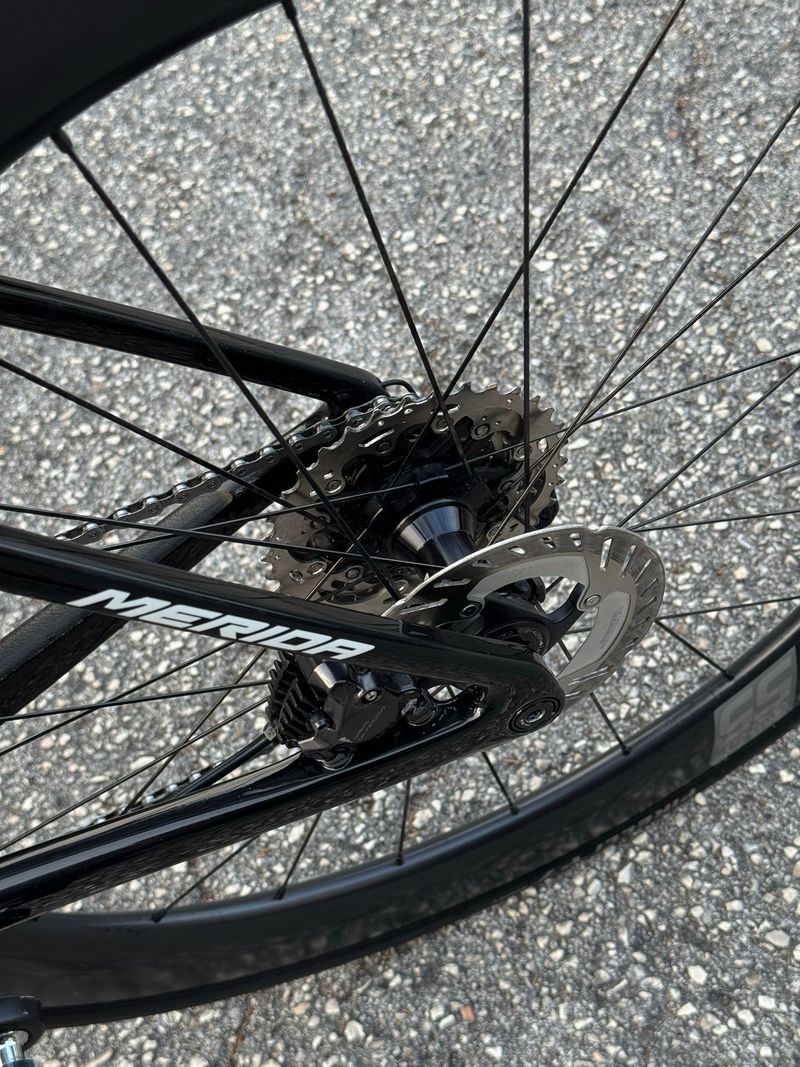 Merida Scultura Shimano Ultegra Di2 2023 Road & Gravel de segunda mano, Negro — imagen 8 de 10