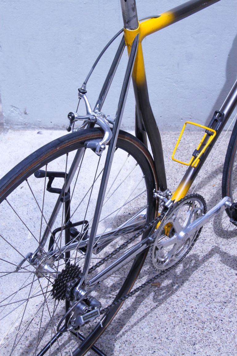 Used mecacycle Mecacycle Custom Shimano Dura Ace 1980 Road & Gravel, Light Gray — image 3 of 7