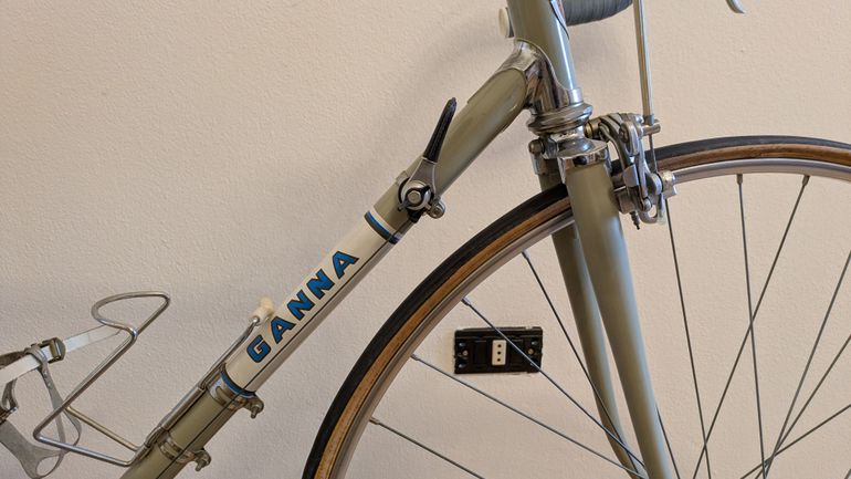 Used Ganna Ganna Anni 80 1978 Road & Gravel, Light Gray — image 9 of 12