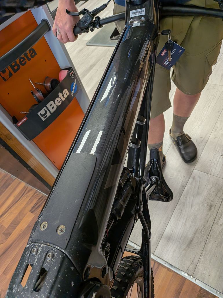 Used Trek Rail SRAM GX Eagle AXS 2023 Mountainbike, Black — image 9 of 11