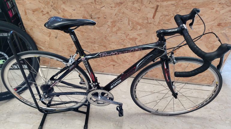 Used Bottecchia BICI DA CORSA BOTTECCHIA AVIATOR RC MISURA XS USATO 2007 Road & Gravel, Schwarz — image 3 of 15