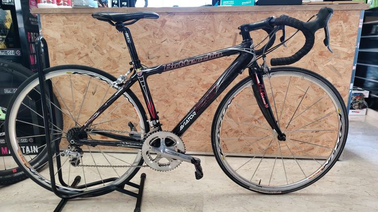 Used Bottecchia BICI DA CORSA BOTTECCHIA AVIATOR RC MISURA XS USATO 2007 Road & Gravel, Schwarz — image 1 of 15