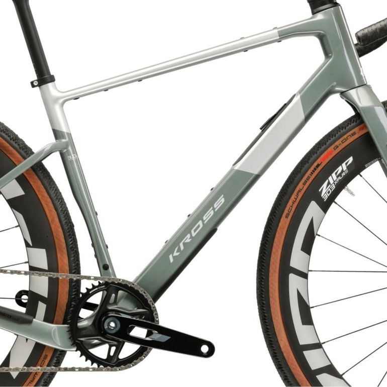 Used Kross Kross Esker ADV 3.0 Sram Rival XPLR 13v 2026 Road & Gravel, Light Gray — image 3 of 5