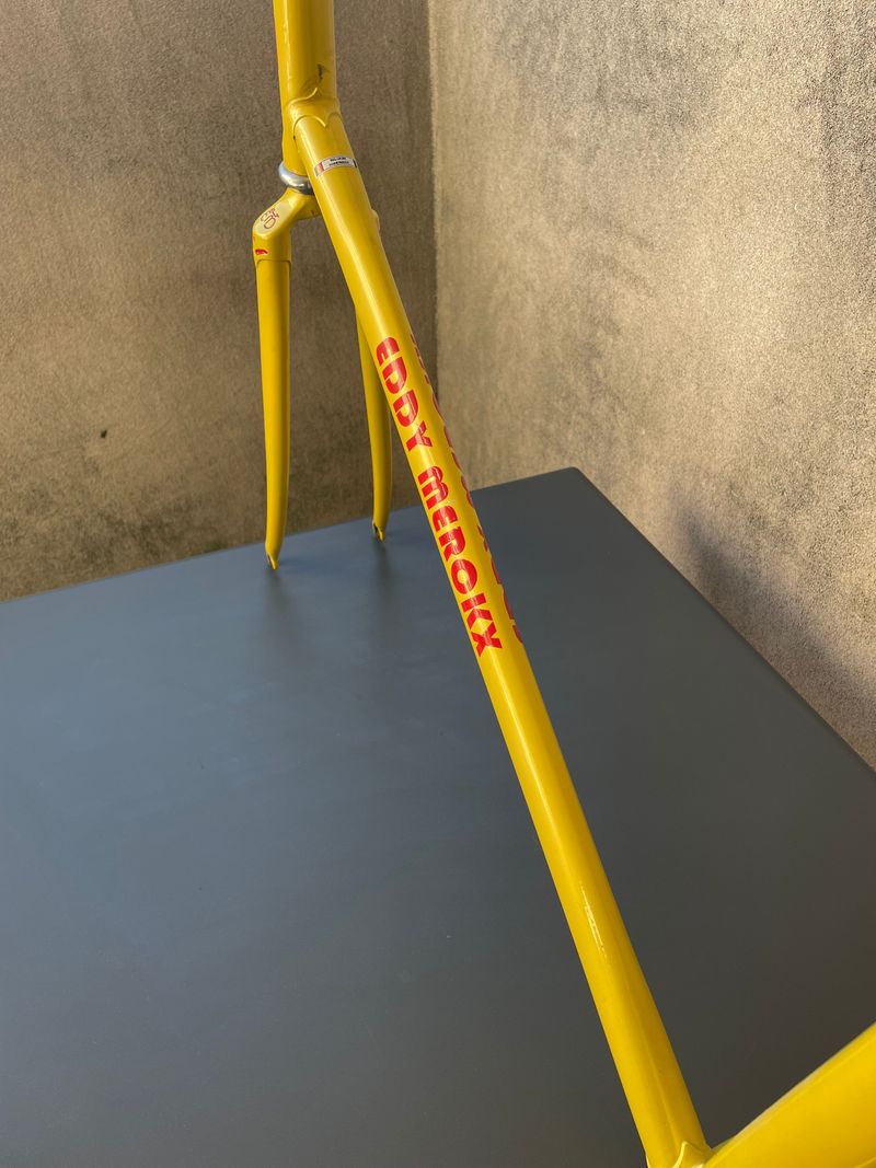 Used Eddy Merckx Track Frame Frameset 1990 Road & Gravel, Orange — image 8 of 17