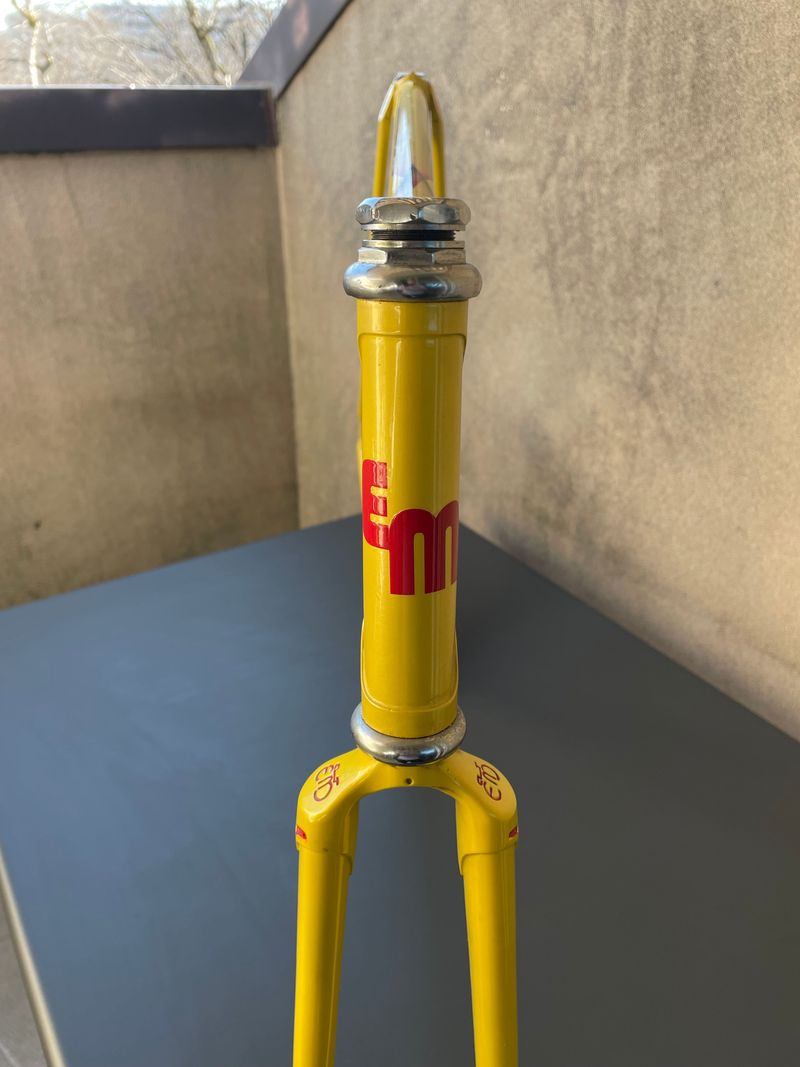 Used Eddy Merckx Track Frame Frameset 1990 Road & Gravel, Orange — image 10 of 17