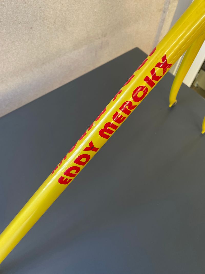 Used Eddy Merckx Track Frame Frameset 1990 Road & Gravel, Orange — image 3 of 17
