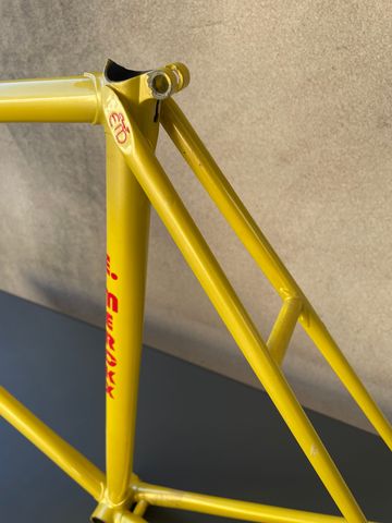 Used Eddy Merckx Track Frame Frameset 1990 Road & Gravel, Orange — image 7 of 17