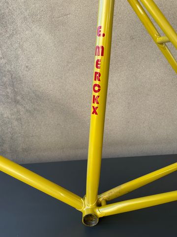 Used Eddy Merckx Track Frame Frameset 1990 Road & Gravel, Orange — image 5 of 17