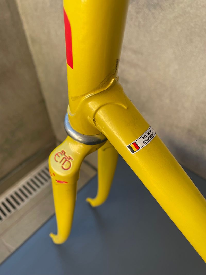 Used Eddy Merckx Track Frame Frameset 1990 Road & Gravel, Orange — image 9 of 17
