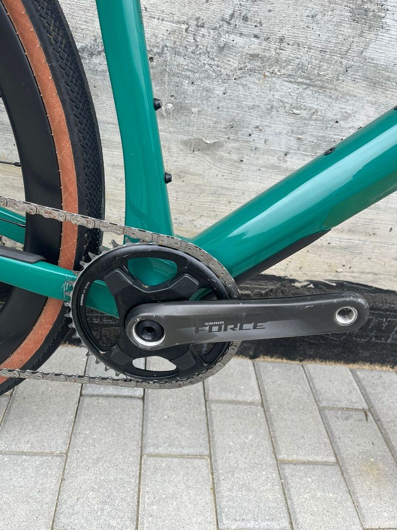 Used BMC URS 01 TWO 2021 2021 Road & Gravel, Green — image 8 of 10