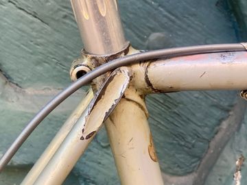 Used Vintage Godio Artisan 1970s - Eroica ready 1975 Road & Gravel, Light Gray — image 7 of 14