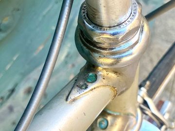 Used Vintage Godio Artisan 1970s - Eroica ready 1975 Road & Gravel, Light Gray — image 12 of 14