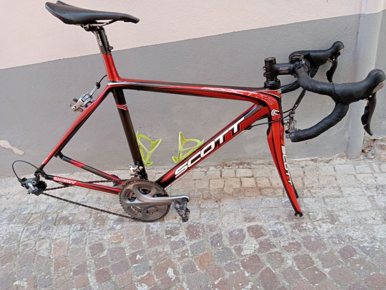 Scott Addict Shimano Ultegra 2010 Road & Gravel de segunda mano, Rojo — imagen 1 de 8