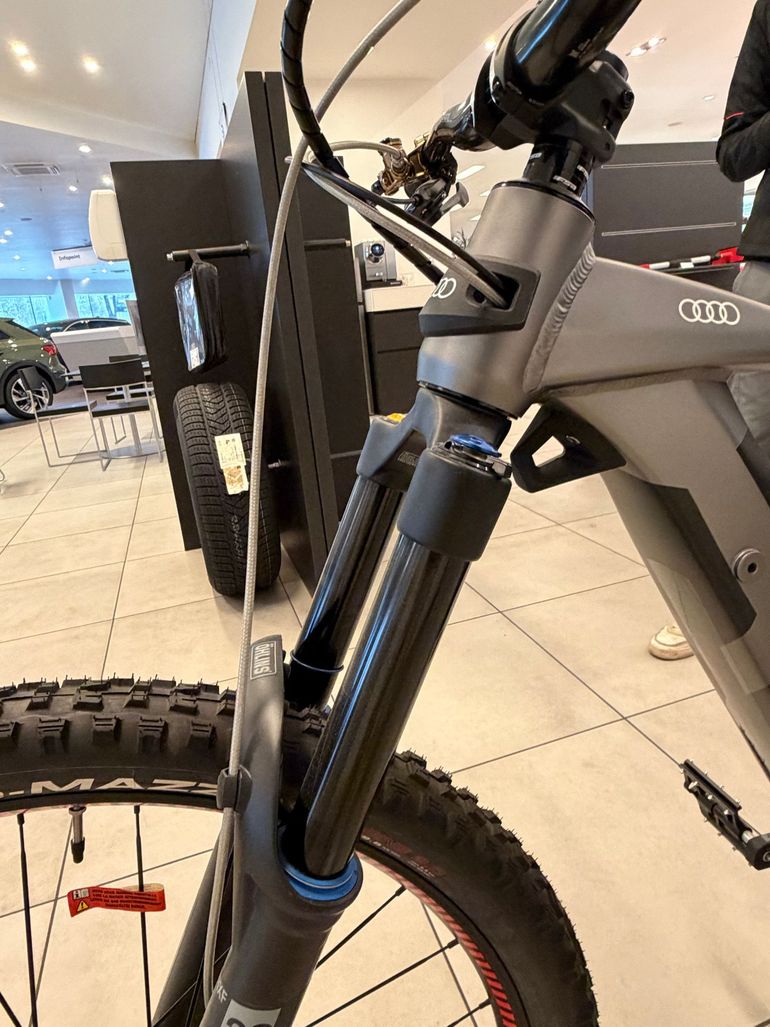 Used audi Audi Custom SRAM GX Eagle 2024 Mountainbike, Light Gray — image 4 of 6
