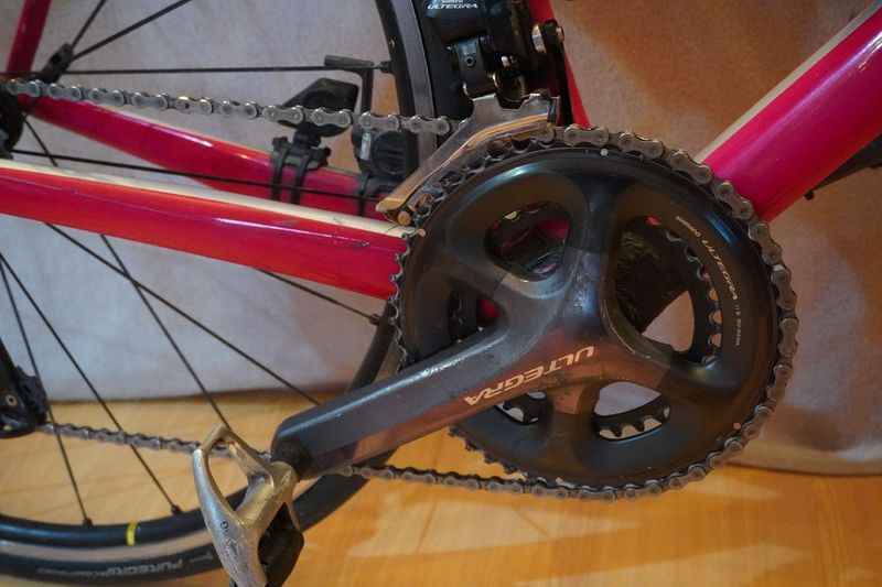 Used Vitus Vitesse Shimano Ultegra Di2 2018 Road & Gravel, Red — image 6 of 8