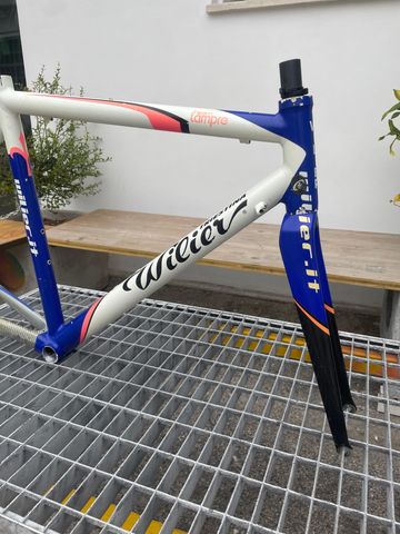 Used Wilier Team Lampre Frameset 1990 Road & Gravel, Blue — image 1 of 6