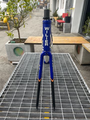 Used Wilier Team Lampre Frameset 1990 Road & Gravel, Blue — image 4 of 6
