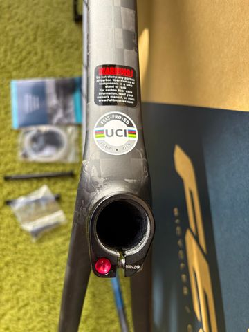 Used Felt FRD Custom Frameset 2024 Road & Gravel, Light Gray — image 8 of 12