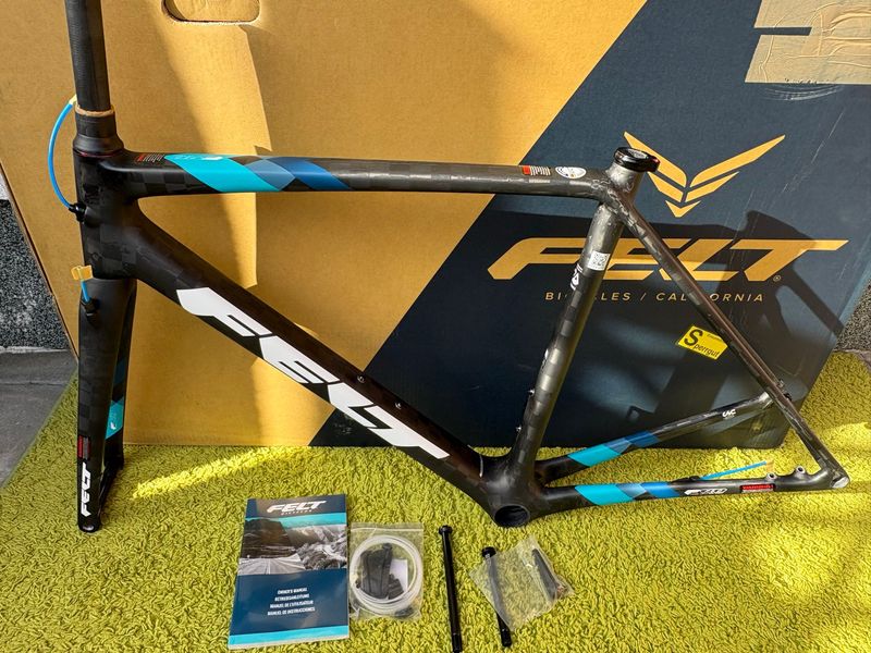 Used Felt FRD Custom Frameset 2024 Road & Gravel, Light Gray — image 4 of 12