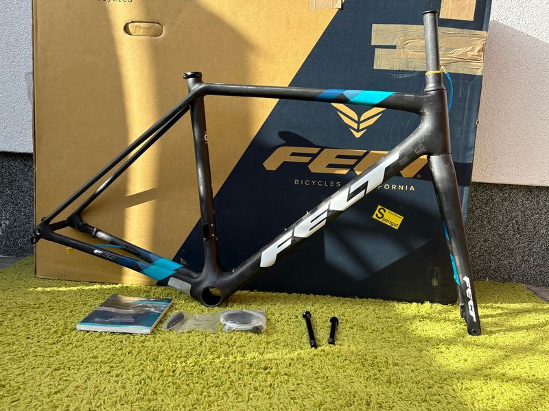 Used Felt FRD Custom Frameset 2024 Road & Gravel, Light Gray — image 1 of 12