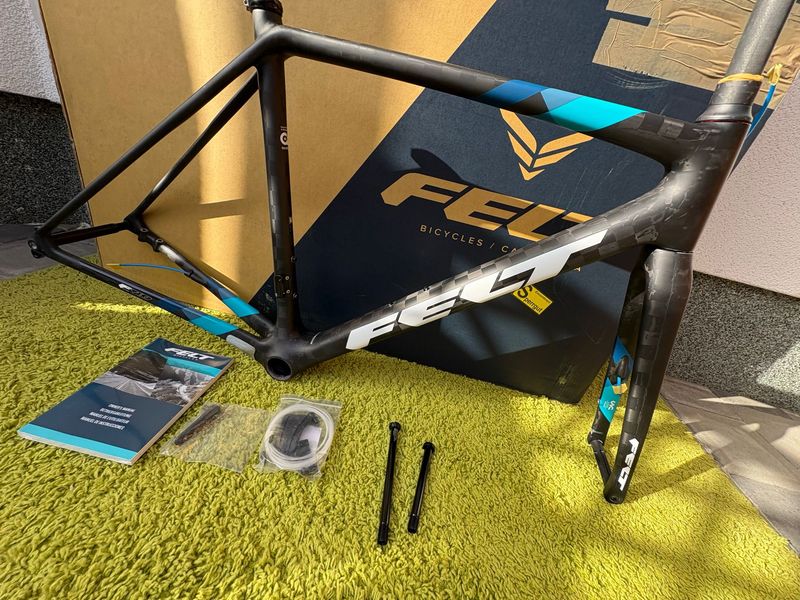 Used Felt FRD Custom Frameset 2024 Road & Gravel, Light Gray — image 11 of 12