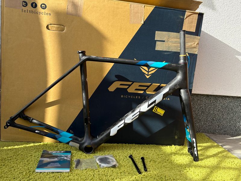Used Felt FRD Custom Frameset 2024 Road & Gravel, Light Gray — image 2 of 12
