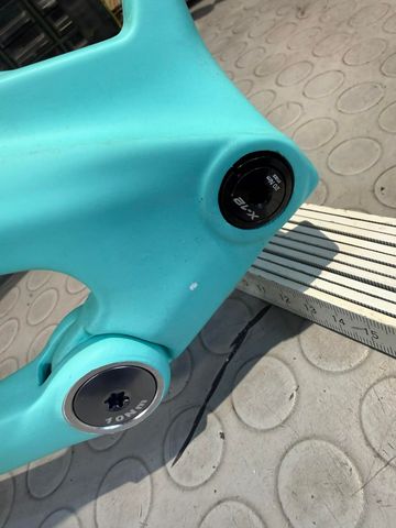 Used Bianchi Methanol 29 FS 9.3 Frameset 2018 Mountainbike, Blue — image 13 of 19