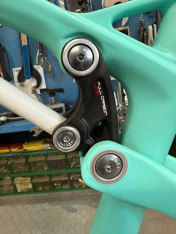 Used Bianchi Methanol 29 FS 9.3 Frameset 2018 Mountainbike, Blue — image 5 of 19