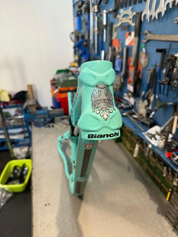 Used Bianchi Methanol 29 FS 9.3 Frameset 2018 Mountainbike, Blue — image 6 of 19