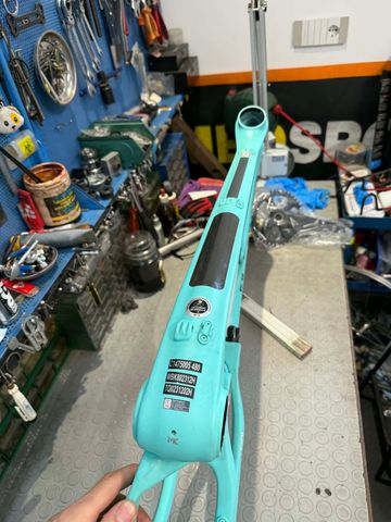 Used Bianchi Methanol 29 FS 9.3 Frameset 2018 Mountainbike, Blue — image 9 of 19