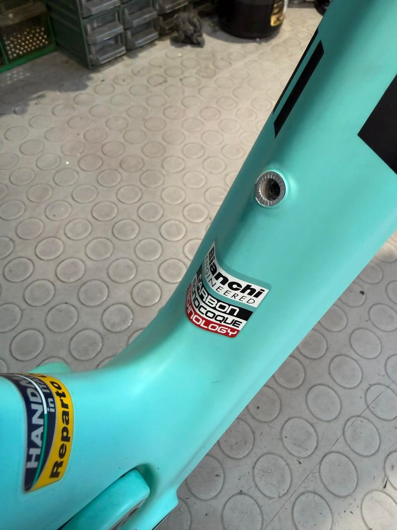 Used Bianchi Methanol 29 FS 9.3 Frameset 2018 Mountainbike, Blue — image 2 of 19