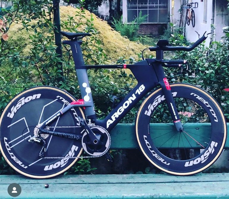 Used Argon 18 Argon 18 E-119 Tri+ XL 2020 Road & Gravel, Black — image 1 of 3