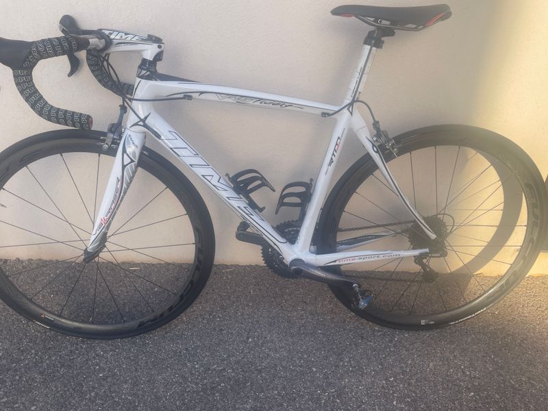 Used Time VRS FLUIDITY 2012 2012 Road & Gravel, White — image 2 of 5