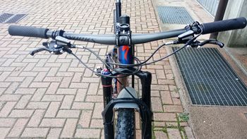Used Specialized Men's S-Works Epic 2019 2019 Mountainbike, Blue, 29 — image 1 of 4
