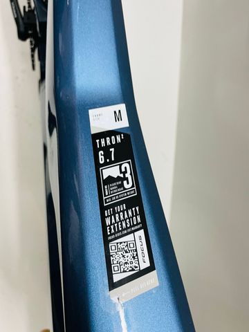 Used Focus Thron Shimano CUES 2026 Mountainbike, Blue — image 9 of 17
