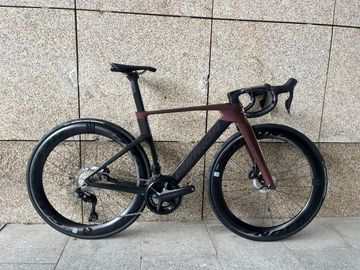 Brugt Merida REACTO 8000 RAINBOW PURPLE BLACK 2026 Road & Gravel