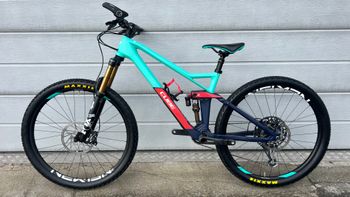 Used CUBE Cube Sting WS 140 HPC 2022 Mountainbike, Green — image 2 of 6