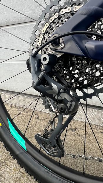Used CUBE Cube Sting WS 140 HPC 2022 Mountainbike, Green — image 5 of 6