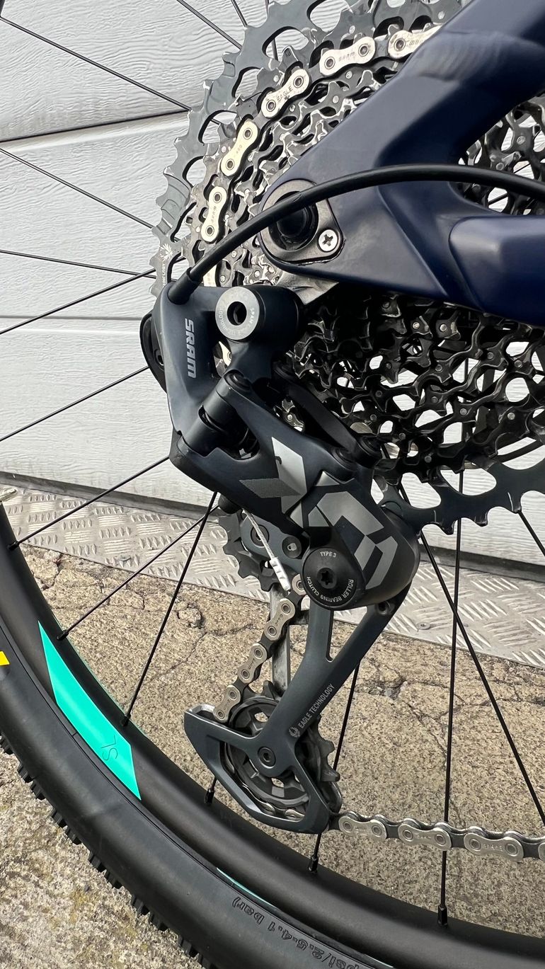 Used CUBE Cube Sting WS 140 HPC 2022 Mountainbike, Green — image 5 of 6